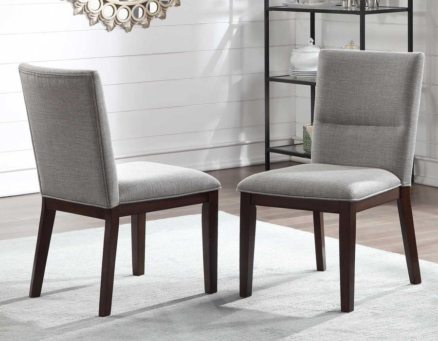Steve Silver Amalie Side Chair in Walnut (Set of 2) - Furniture Max (Falls Church,VA) *