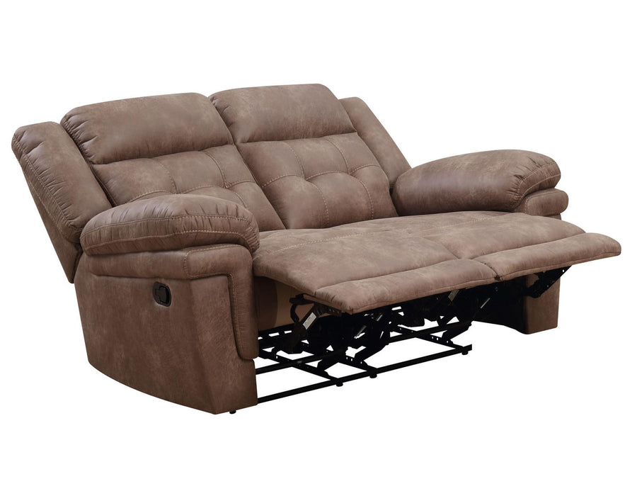 Steve Silver Anastasia Manual Reclining Loveseat in Cocoa - Furniture Max (Falls Church,VA) *