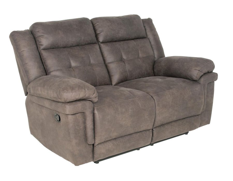 Steve Silver Anastasia Manual Reclining Loveseat in Grey - Furniture Max (Falls Church,VA) *