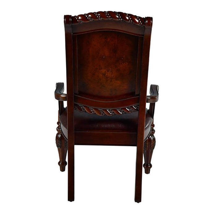 Steve Silver Antoinette Arm Chair (Set of 2) in Rich Cherry - Furniture Max (Falls Church,VA) *