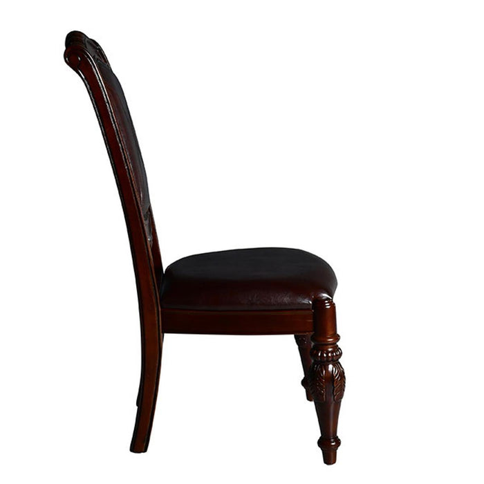 Steve Silver Antoinette Side Chair (Set of 2) in Rich Cherry - Furniture Max (Falls Church,VA) *