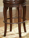 Steve Silver Antoinette Swivel Bar Chair (Set of 2) in Rich Cherry - Furniture Max (Falls Church,VA) *