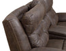 Steve Silver Aria Dual Power Recliner in Saddle Brown - Furniture Max (Falls Church,VA) *