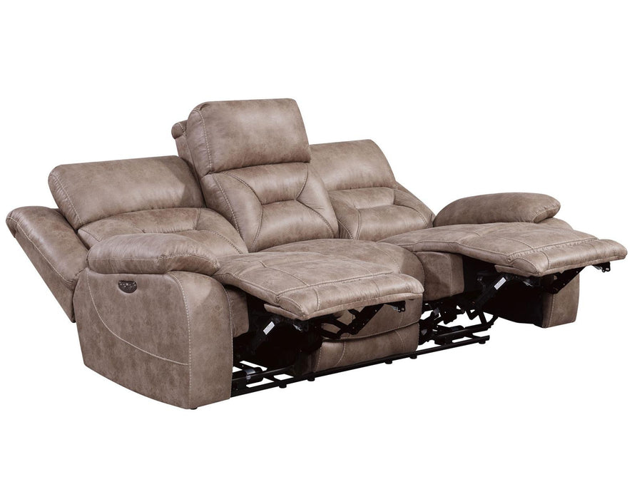 Steve Silver Aria Dual Power Reclining Sofa in Desert Sand - Furniture Max (Falls Church,VA) *
