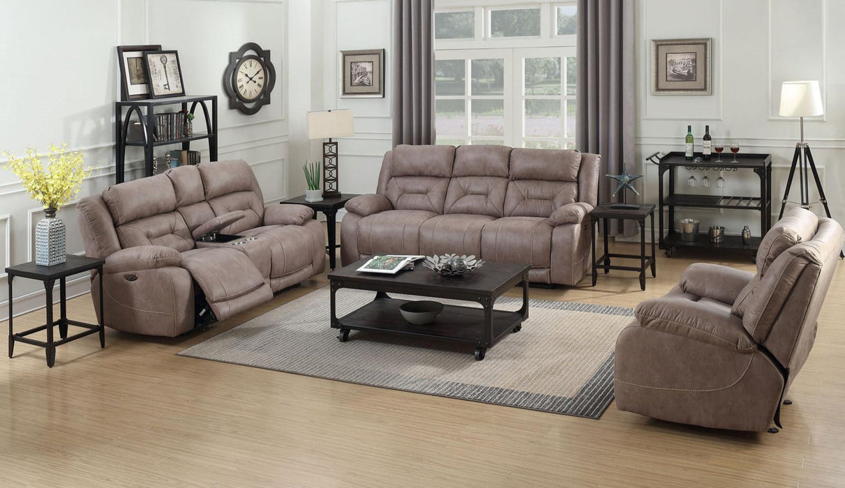 Steve Silver Aria Dual Power Reclining Sofa in Desert Sand - Furniture Max (Falls Church,VA) *
