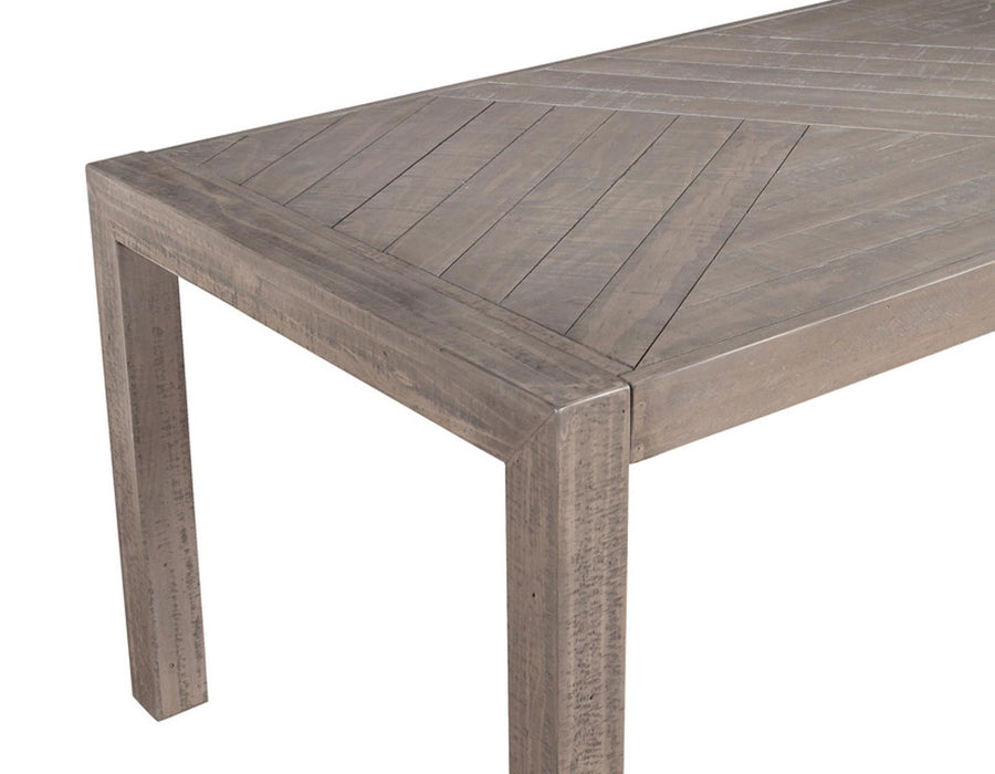 Steve Silver Auckland Reclaimed Wood Dining Table in Weathered Grey - Furniture Max (Falls Church,VA) *