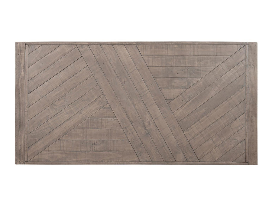 Steve Silver Auckland Reclaimed Wood Dining Table in Weathered Grey - Furniture Max (Falls Church,VA) *