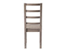 Steve Silver Auckland Reclaimed Wood Side Chair in Weathered Grey (Set of 2) - Furniture Max (Falls Church,VA) *