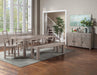 Steve Silver Auckland Reclaimed Wood Side Chair in Weathered Grey (Set of 2) - Furniture Max (Falls Church,VA) *