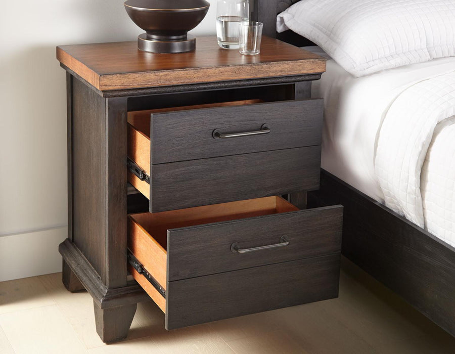 Steve Silver Bear Creek Brown 2 Drawer Nightstand in - Furniture Max (Falls Church,VA) *