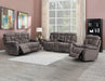 Steve Silver Bogata Manual Reclining Sofa in Majestic Mushroom - Furniture Max (Falls Church,VA) *