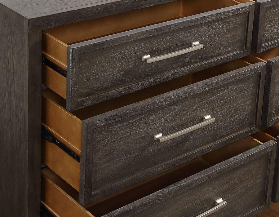 Steve Silver Broomfield 6 Drawer Dresser in Walnut - Furniture Max (Falls Church,VA) *