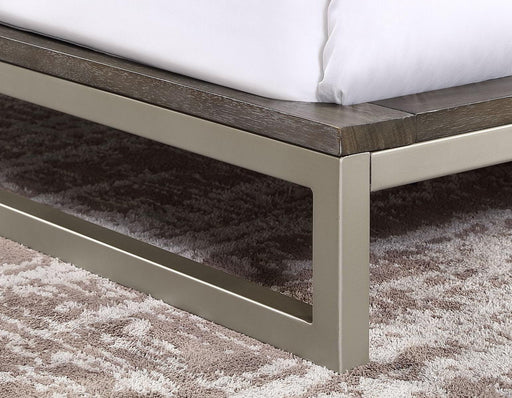 Steve Silver Broomfield Queen Platform Bed in Walnut - Furniture Max (Falls Church,VA) *