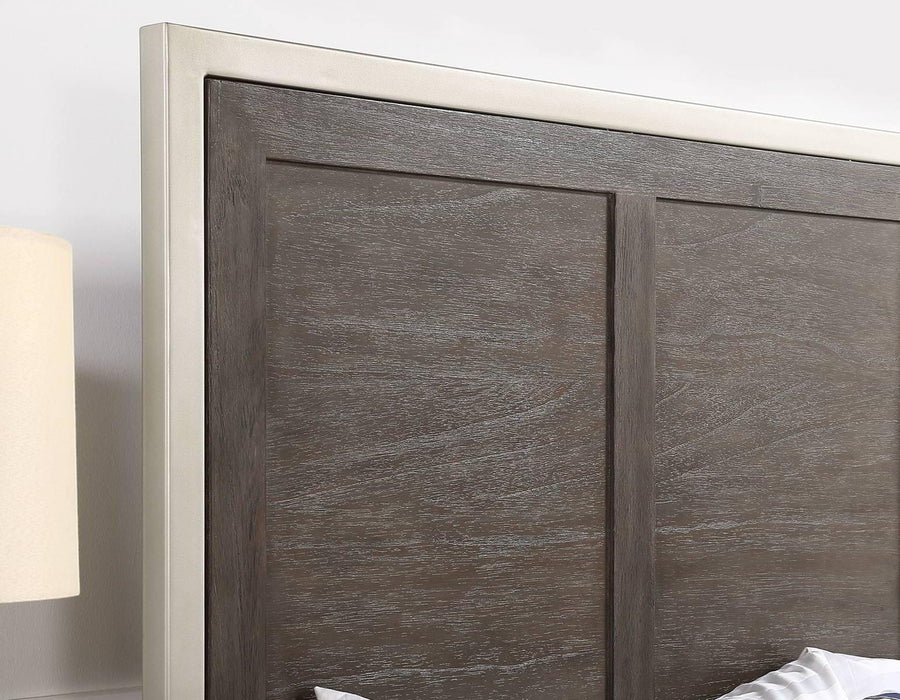Steve Silver Broomfield Queen Platform Bed in Walnut - Furniture Max (Falls Church,VA) *
