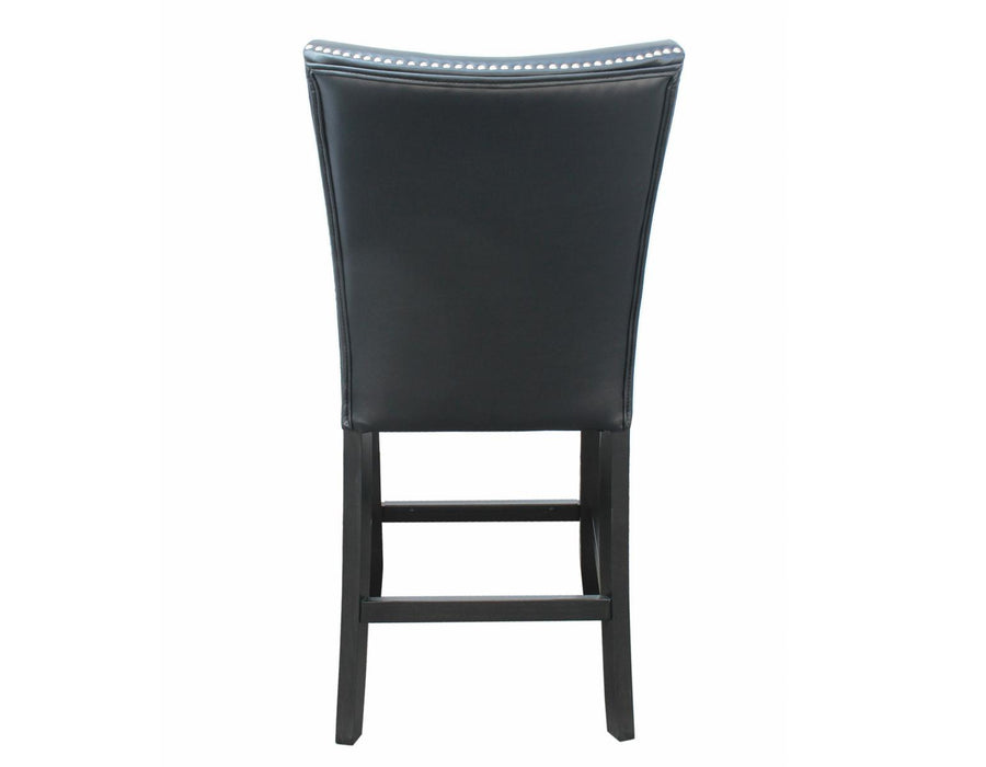 Steve Silver Camila Black Counter Chair in Black (Set of 2) - Furniture Max (Falls Church,VA) *