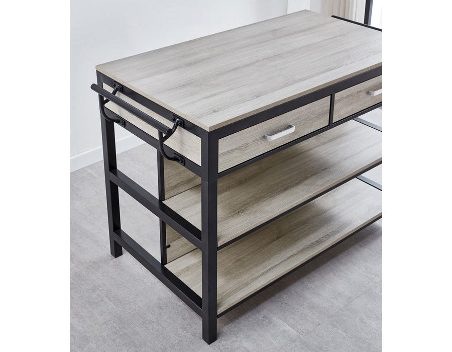 Steve Silver Carson Counter Kitchen Table in Weathered Driftwood - Furniture Max (Falls Church,VA) *