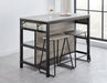 Steve Silver Carson Counter Kitchen Table in Weathered Driftwood - Furniture Max (Falls Church,VA) *