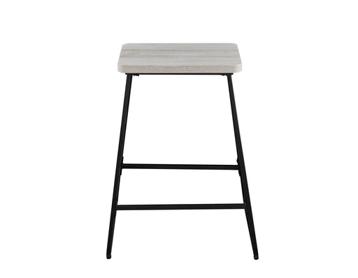 Steve Silver Carson Counter Stool in Weathered Driftwood (Set of 2) - Furniture Max (Falls Church,VA) *
