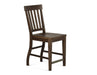 Steve Silver Cayla Counter Chair in Dark Oak (Set of 2) - Furniture Max (Falls Church,VA) *