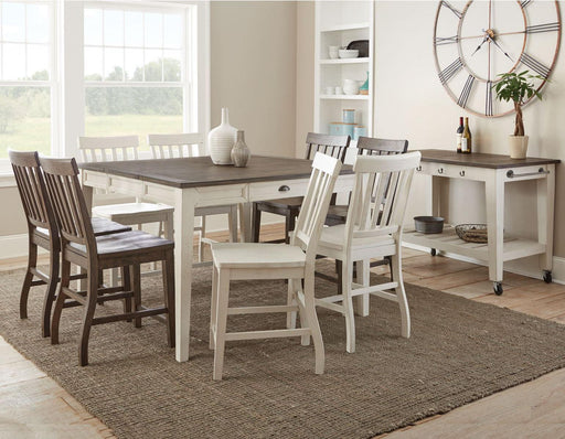 Steve Silver Cayla Counter Table in Dark Oak - Furniture Max (Falls Church,VA) *
