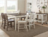 Steve Silver Cayla Counter Table in Dark Oak - Furniture Max (Falls Church,VA) *