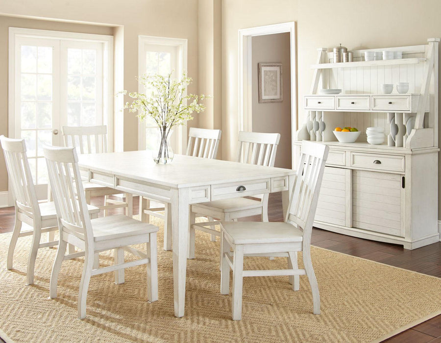 Steve Silver Cayla Dining Table in White - Furniture Max (Falls Church,VA) *