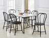 Steve Silver Claire White Marble Top Dining Table in White - Furniture Max (Falls Church,VA) *