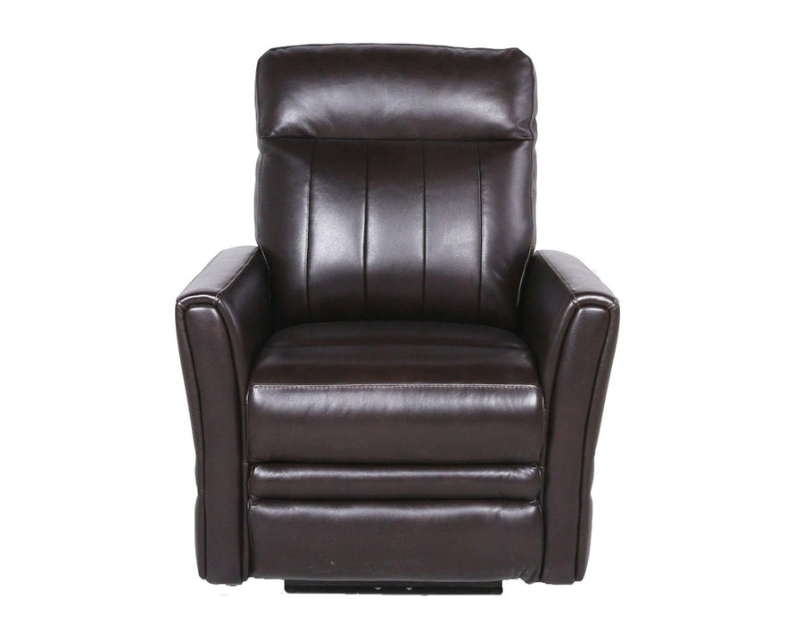 Steve Silver Coachella Leather Dual Power Recliner in Brown - Furniture Max (Falls Church,VA) *