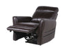 Steve Silver Coachella Leather Dual Power Recliner in Brown - Furniture Max (Falls Church,VA) *
