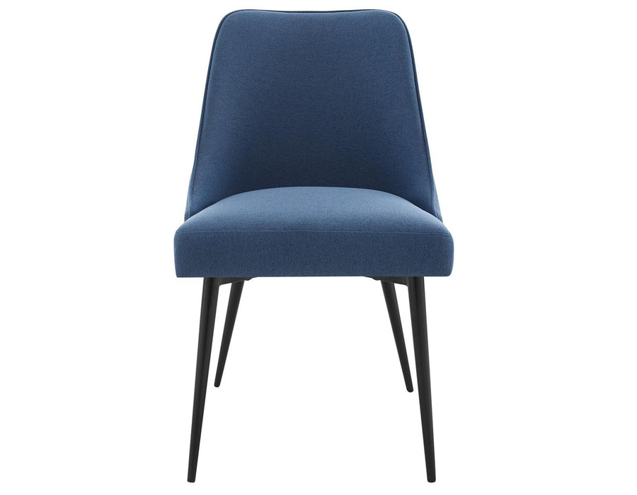 Steve Silver Colfax Side Chair in Navy (Set of 2) - Furniture Max (Falls Church,VA) *