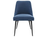 Steve Silver Colfax Side Chair in Navy (Set of 2) - Furniture Max (Falls Church,VA) *