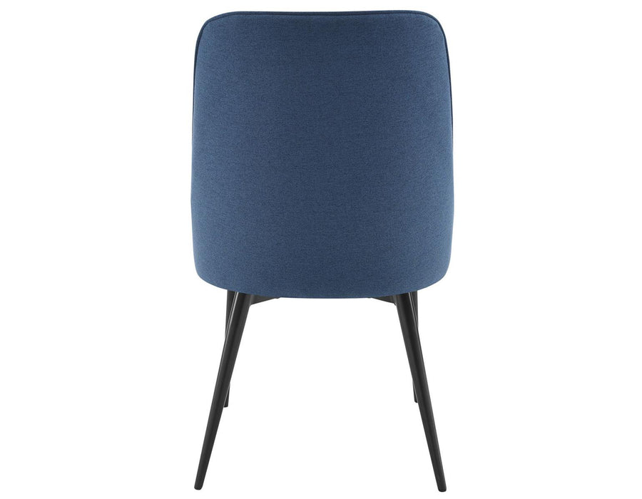 Steve Silver Colfax Side Chair in Navy (Set of 2) - Furniture Max (Falls Church,VA) *
