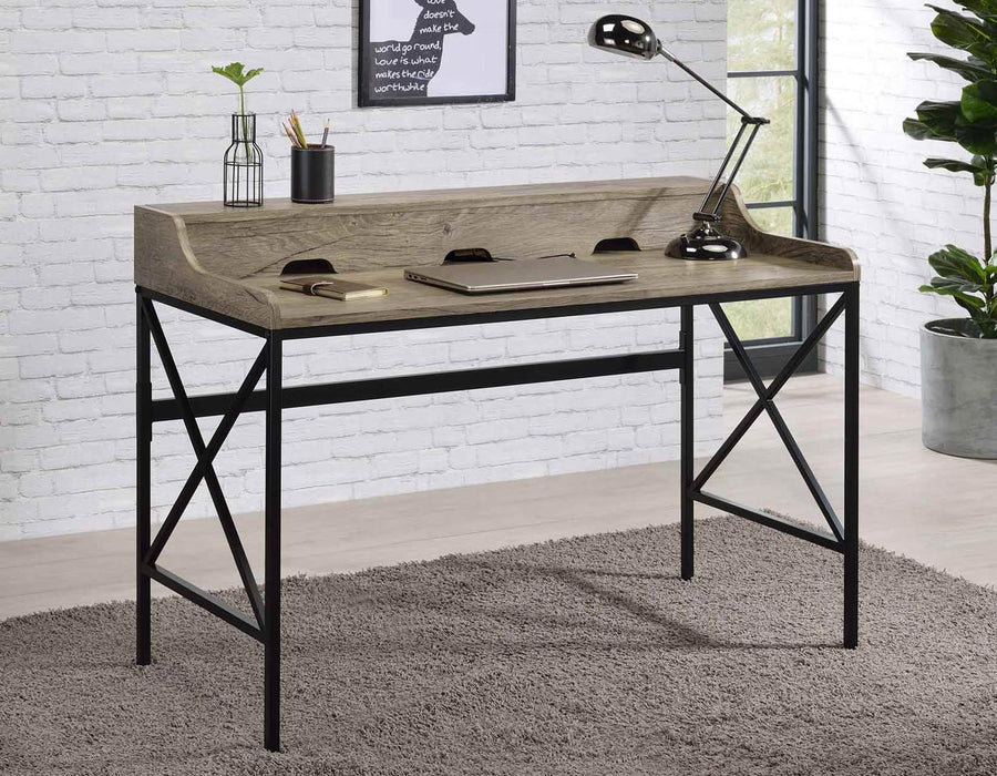 Steve Silver Corday Desk in Grey Wood - Furniture Max (Falls Church,VA) *