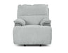 Steve Silver Cyprus Manual Glider Recliner in Two-Tone Cloud - Furniture Max (Falls Church,VA) *