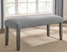 Steve Silver Emily Backless Bench in Mossy Grey - Furniture Max (Falls Church,VA) *