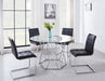 Steve Silver Escondido Side Chair in Chrome (Set of 2) - Furniture Max (Falls Church,VA) *