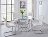 Steve Silver Escondido Side Chair in Chrome (Set of 2) - Furniture Max (Falls Church,VA) *
