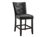 Steve Silver Francis Counter Chair in Cordovan Dark Cherry (Set of 2) - Furniture Max (Falls Church,VA) *