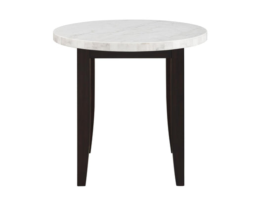 Steve Silver Francis Marble Top Counter Table in Cordovan Dark Cherry - Furniture Max (Falls Church,VA) *