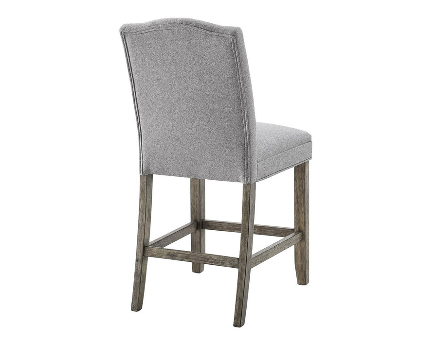 Steve Silver Grayson Counter Chair in Driftwood (Set of 2) - Furniture Max (Falls Church,VA) *