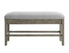 Steve Silver Grayson Storage Counter Bench in Driftwood - Furniture Max (Falls Church,VA) *