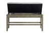 Steve Silver Grayson Storage Counter Bench in Driftwood - Furniture Max (Falls Church,VA) *