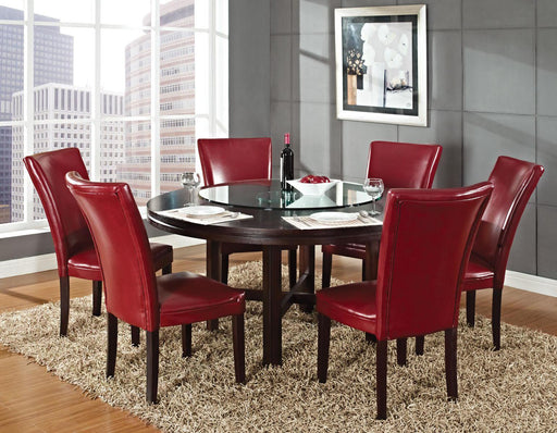 Steve Silver Hartford Side Chair in Red (Set of 2) - Furniture Max (Falls Church,VA) *