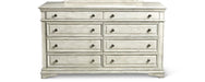 Steve Silver Highland Park 8 Drawer Dresser in Cathedral White - Furniture Max (Falls Church,VA) *