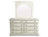 Steve Silver Highland Park 8 Drawer Dresser in Cathedral White - Furniture Max (Falls Church,VA) *