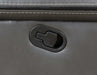 Steve Silver Isabella Manual Reclining Console Loveseat in Grey - Furniture Max (Falls Church,VA) *