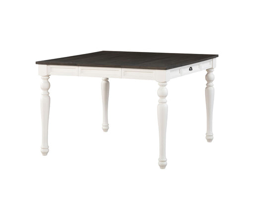 Steve Silver Joanna Counter Table in Two-tone Ivory and Mocha - Furniture Max (Falls Church,VA) *