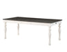 Steve Silver Joanna Dining Table in Two-tone Ivory and Mocha - Furniture Max (Falls Church,VA) *
