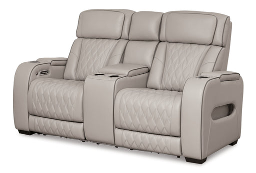 Boyington Power Reclining Loveseat with Console - Furniture Max (Falls Church,VA) *