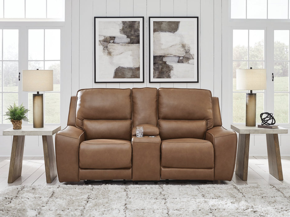 DeepWakes Power Reclining Loveseat with Console - Furniture Max (Falls Church,VA) *